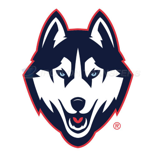 UConn Huskies Iron-on Stickers (Heat Transfers)NO.6654